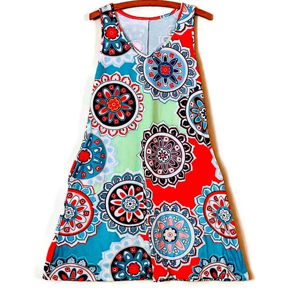 Host🎊Pick | Mandela A-Line | Summer Tank Top Dress w/ Pockets | Sz M